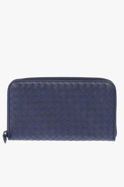 BOTTEGA VENETA ボッテガ ヴェネタ Blue 財布 311263V4651 4156 メンズ BRAIDED LEATHER WALLET 【関税・送料無料】【ラッピング無料】 d