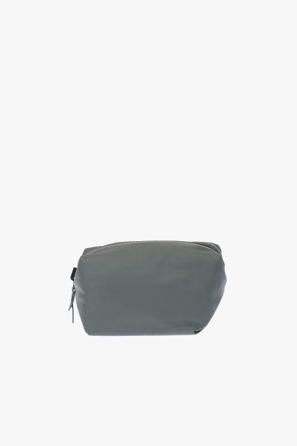 BOTTEGA VENETA ボッテガ ヴェネタ Gray クラッチバッグ 629676VA9V3 1663 メンズ LOGOED LEATHER HIDROLOGY TOILETRY BAG 【関税・送料