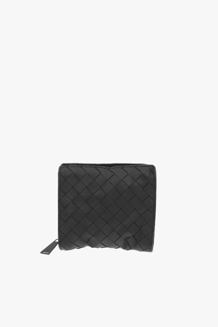 BOTTEGA VENETA ボッテガ ヴェネタ Black クラッチバッグ 610013VCQG1 8984 メンズ EXTRACTABLE TOTE BAG KNITTED LEATHER CLUTCH 【関税