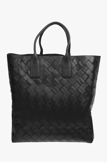 BOTTEGA VENETA ボッテガ ヴェネタ Black バッグ 629887VCRU1 8803 メンズ BRAIDED SOFT LEATHER MAXI TOTE BAG 【関税・送料無料】【ラ