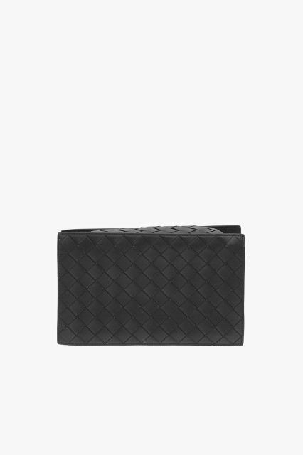 BOTTEGA VENETA ボッテガ ヴェネタ Black ファッション小物 609904VCPQ3 8984 メンズ BRAIDED SOFT LEATHER TOILETRY CASE 【関税・送料