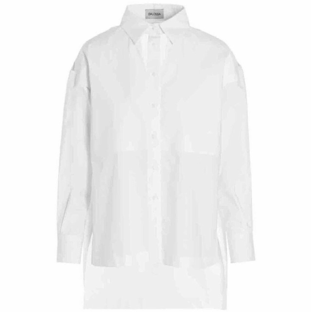 BALOSSA バロッサ White Latifa’ shirt シャツ レディース 春夏2022 BA510WHITE 【関税・送料無料】【ラッピング無料】 ju