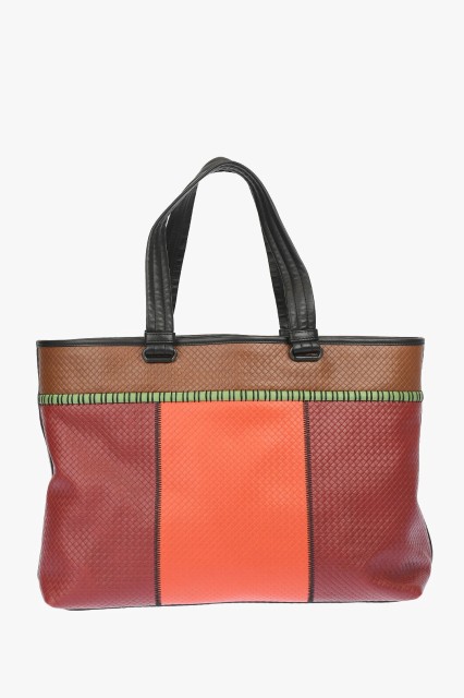 BOTTEGA VENETA ボッテガ ヴェネタ Multicolor バッグ 546690VBNW1 8300 メンズ MICRO BRAIDED LEATHER TOTE BAG 【関税・送料無料】【ラ