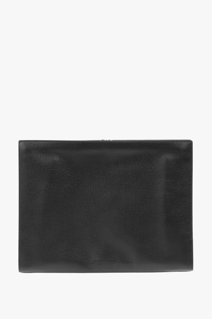 BOTTEGA VENETA ボッテガ ヴェネタ Black バッグ 608601VMA80 1229 メンズ LOGOED LEATHER DOCUMENT CASE WITH COMPARTMENTS 【関税・送