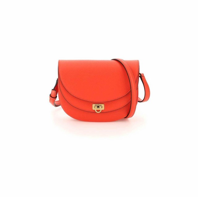 SALVATORE FERRAGAMO サルヴァトーレ フェラガモ Rosso Salvatore ferragamo gancini double flap crossbody bag バッグ レディース 春夏