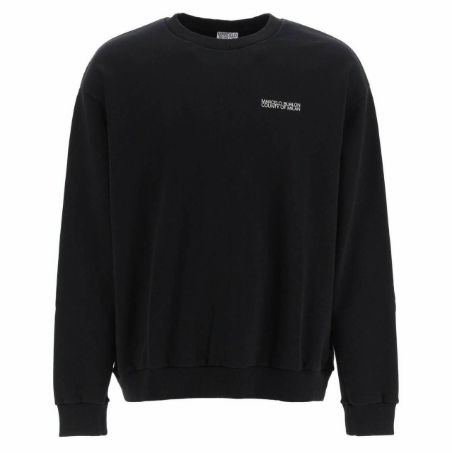 MARCELO BURLON マルセロ バーロン Nero Marcelo burlon tempera cross sweatshirt トレーナー メンズ 秋冬2022 CMBA049C99FLE001 【関税