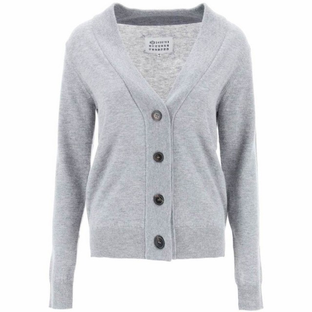 MAISON MARGIELA メゾン マルジェラ Grigio Maison margiela wool knit cardigan ニットウェア レディース 秋冬2022 S51HA1162 S17846 【