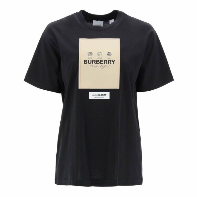 BURBERRY バーバリー Nero Burberry logo patch t-shirt トップス レディース 秋冬2022 8057121 【関税・送料無料】【ラッピング無料】 i