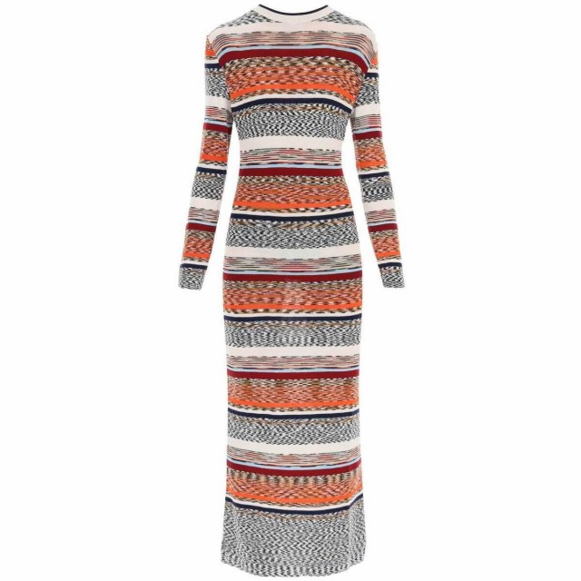 MISSONI ミッソーニ Colori misti Missoni long wool and viscose dress ドレス レディース 秋冬2022 DS22WG0E BK017J 【関税・送料無料