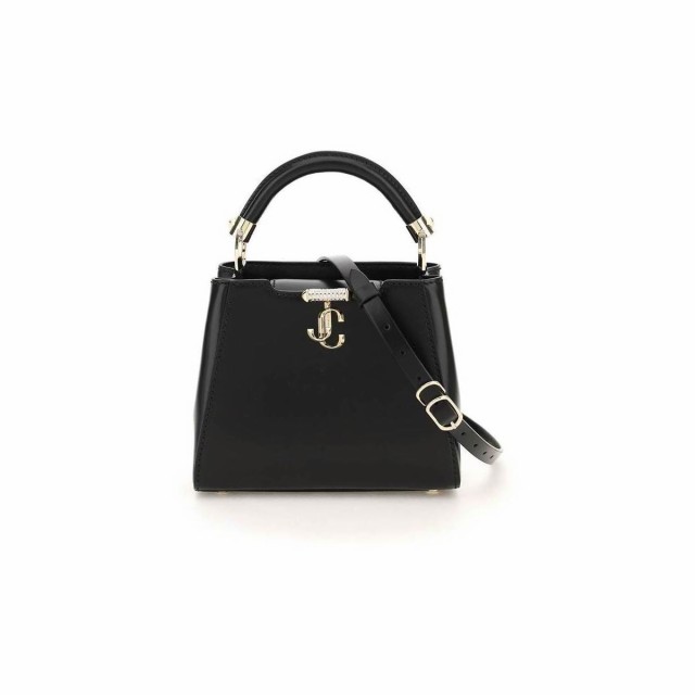 JIMMY CHOO ジミーチュウ Nero Jimmy choo varenne top handle mini bag バッグ レディース 秋冬2022 VARENNE TH MINI QHU 【関税・送料