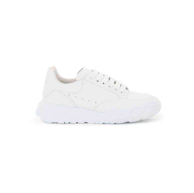 ALEXANDER MCQUEEN アレキサンダー マックイーン Bianco Alexander mcqueen new court leather sneakers スニーカー メンズ 秋冬2022 634