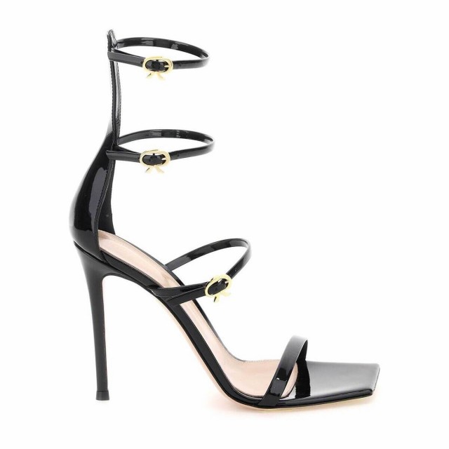 GIANVITO ROSSI ジャンヴィトロッシ Nero Gianvito rossi ribbon uptown sandals サンダル レディース 秋冬2022 G61683 15RIC VER 【関税