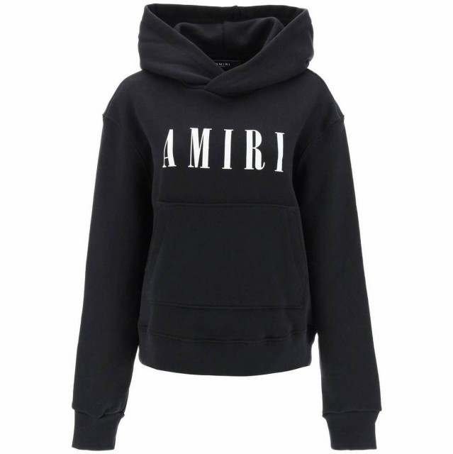 AMIRI アミリ Nero Amiri oversized hoodie with logo ニットウェア レディース 秋冬2022 WJL003 【関税・送料無料】【ラッピング無料】