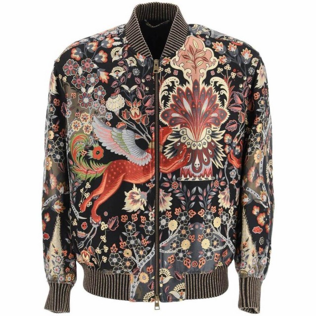 ETRO エトロ Colori misti Etro jacquard bomber jacket with mythological design ジャケット メンズ 秋冬2022 1S970 0349 【関税・送料