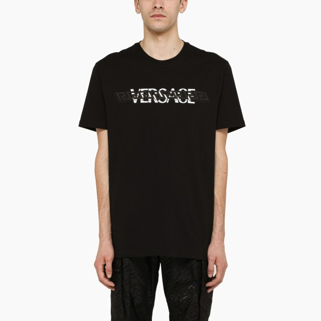 VERSACE ヴェルサーチ Black トップス メンズ 秋冬2022 10064411A04408/L_VERSA-1B000 【関税・送料無料】【ラッピング無料】 ff