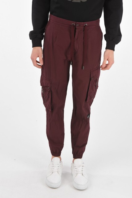 DOLCE＆GABBANA ドルチェ＆ガッバーナ Violet パンツ GWBZHT G8DS1 R0369 メンズ DRAWSTRING COTTON CARGO PANTS 【関税・送料無料】【ラ