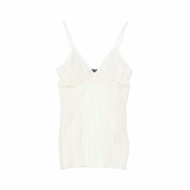 ANN DEMEULEMEESTER アン ドゥムルメステール White Lace top トップス レディース 春夏2020 20012460230006 【関税・送料無料】【ラッピ