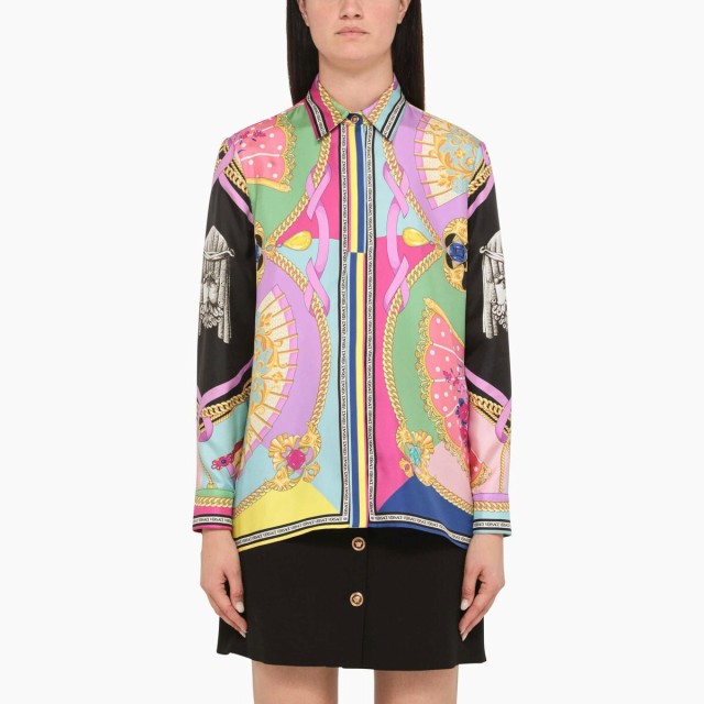 VERSACE ヴェルサーチ Multicolor トップス レディース 秋冬2022 10013601A04517/L_VERSA-5X000 【関税・送料無料】【ラッピング無料】 f