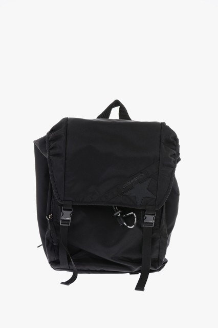 GOLDEN GOOSE ゴールデン グース デラックス ブランド Black バックパック G36MA907.A1 メンズ TEXTILE JOURNEY BACKPACK WITH OUTER POC