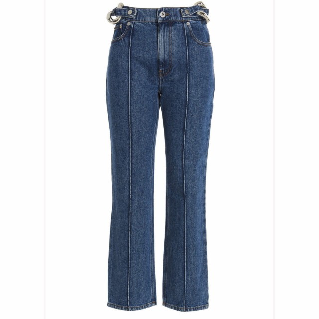 J.W. ANDERSON ジェイ ダブリュー アンダーソン Light Blue Chain Link jeans デニム レディース 秋冬2022 DT0042PG0793804 【関税・送料