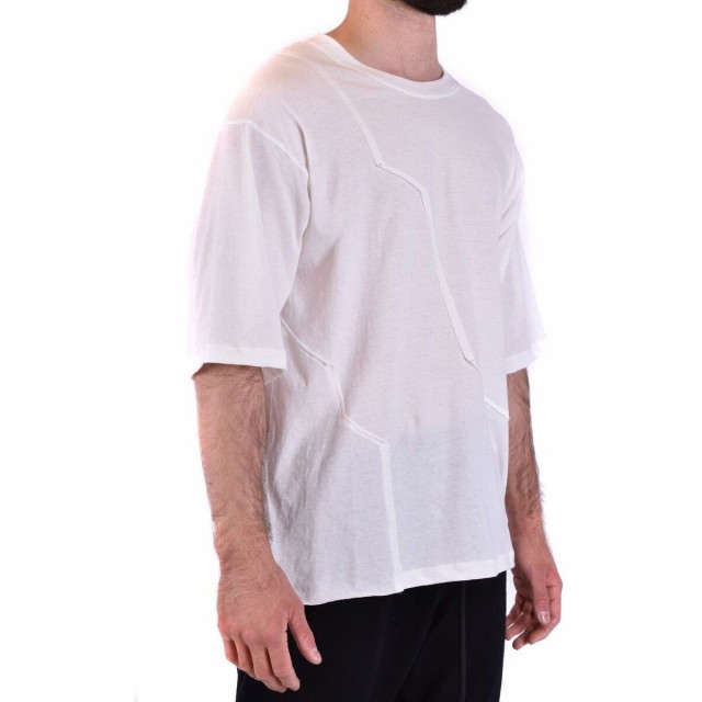 ISABEL BENENATO イザベル・ベネナート WHITE Tシャツ メンズ 春夏2022 UJ02S2102 【関税・送料無料