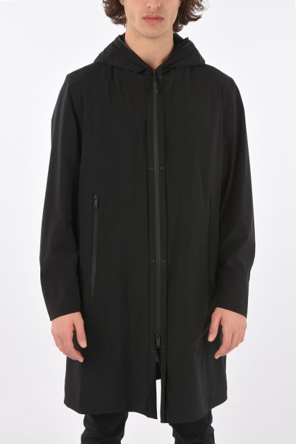 MONOBI モノビ Black コート 100932025099 メンズ FULL ZIP EMEI RAINCOAT WITH HOOD 【関税・送料無料】【ラッピング無料】 dk