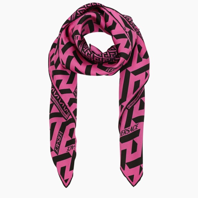 VERSACE ヴェルサーチ Pink ファッション小物 レディース 秋冬2022 10016001A04604/L_VERSA-5P540 【関税・送料無料】【ラッピング無料】