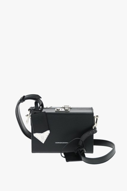 CALVIN KLEIN カルバンクライン Black バッグ 81WLBA52T027001 レディース 205W39NYC LEATHER RIGID SHOULDER BAG 【関税・送料無料】【