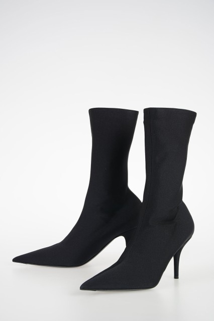 BALENCIAGA バレンシアガ Black ブーツ 524916W04Z01000 レディース TECHNICAL FABRIC SOCK BOOTIES WITH POINTED TOE 9CM 【関税・送料