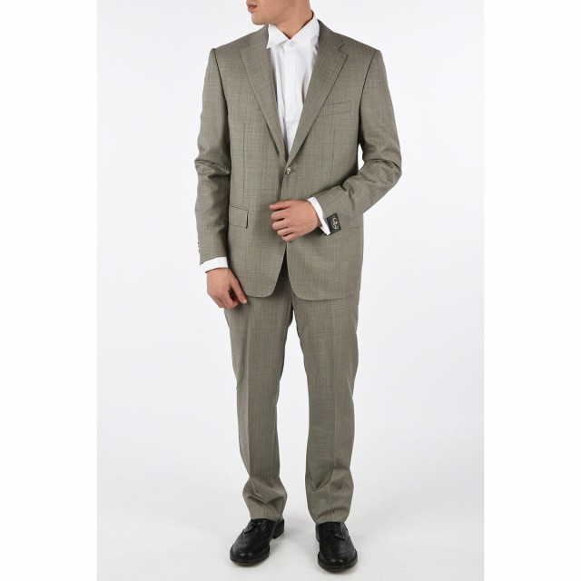 CORNELIANI コルネリアーニ Gray スーツ 781292-4107269-30 メンズ AWNING STRIPED MANTUA 2 BUTTON SUIT 【関税・送料無料】【ラッピン