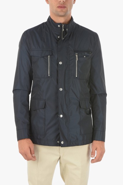 CORNELIANI コルネリアーニ Blue ジャケット 792AE2 7120133 001 メンズ CC COLLECTION NYLON JAKAR SAHARAN JACKET 【関税・送料無料】