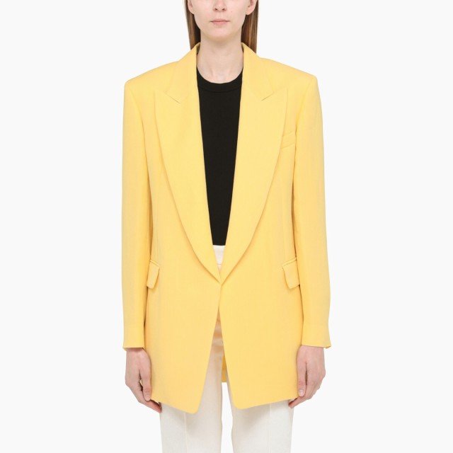 SPORTMAX スポーツマックス Yellow コート レディース 春夏2022 RIETILI/K_SPORM-002 【関税・送料無料】【ラッピング無料】 ff