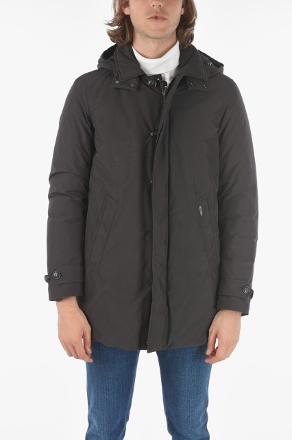 WOOLRICH ウールリッチ Blue ジャケット COWOCPS2702LC10 100 メンズ REMOVABLE HOOD CITY COAT DOWN JACKET 【関税・送料無料】【ラッピ