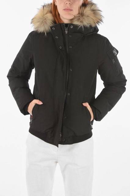 WOOLRICH ウールリッチ Black ジャケット COWWCPS2805UT0001 BLK レディース HIDDEN CLOSURE MINERVA DOWN JACKET 【関税・送料無料】【