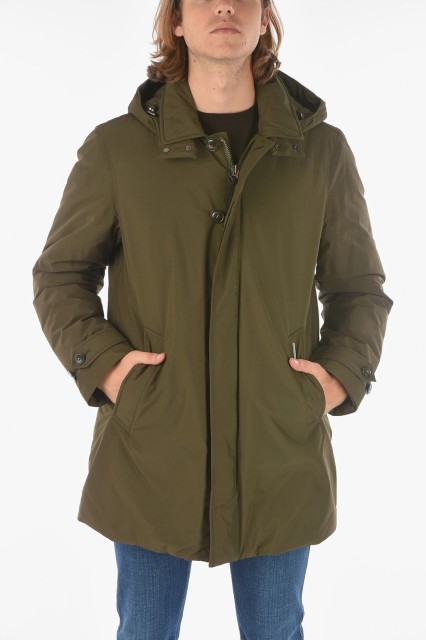 WOOLRICH ウールリッチ Green ジャケット COWOCPS2702LC10 614 メンズ HIDDEN CLOSURE 2 POCKETS CITY DOWN JACKET 【関税・送料無料】【