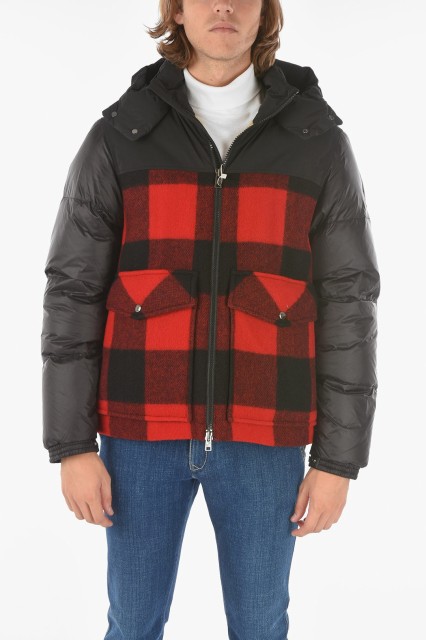 WOOLRICH ウールリッチ Black ジャケット COWOCPS2891UT0573 100 メンズ TARTAN DETAILS BUFFALO DOWN JACKET 【関税・送料無料】【ラッ