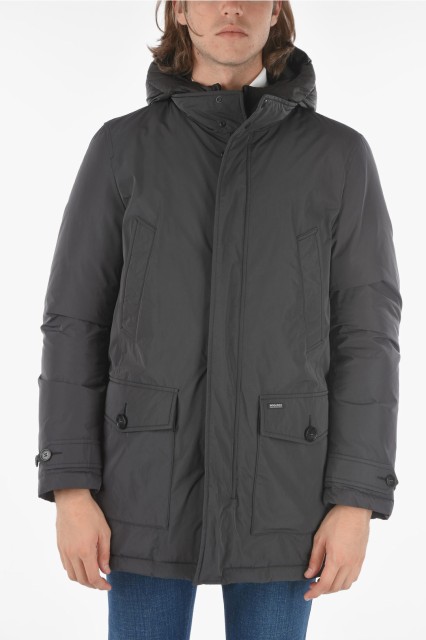 WOOLRICH ウールリッチ Anthracite ジャケット COWOCPS2747CF40 1584 メンズ SNAP BUTTONS CITY DOWN JACKET WITH REMOVABLE INNER 【関