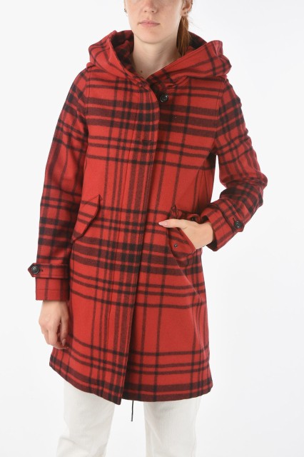 WOOLRICH ウールリッチ Rosso, Tartan コート COWWCPS2668MO01 5368 レディース TARTAN HUNTING PARKA 【関税・送料無料】【ラッピング無