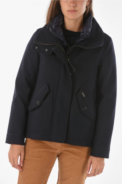 WOOLRICH ウールリッチ Blue ジャケット COWWCPS2637PW05 3989 レディース REMOVABLE INNER GRACE DOWN JACKET 【関税・送料無料】【ラッ