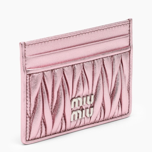 MIU MIU ミュウ ミュウ Pink 財布 レディース 秋冬2022 5MC0762FPP/L_MIU-F0XDS 【関税・送料無料】【ラッピング無料】 ff