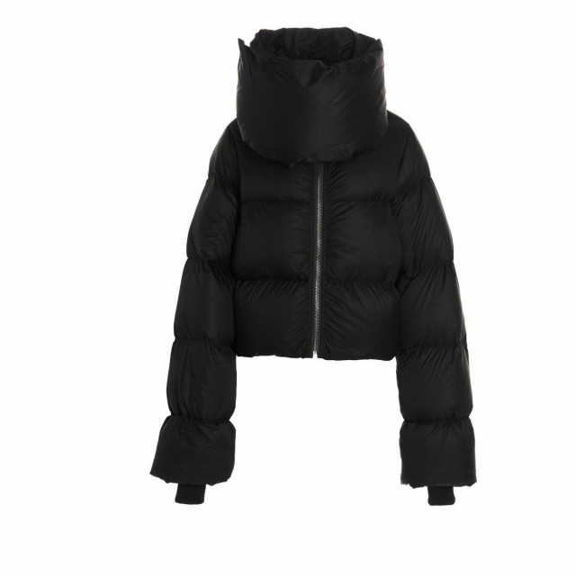 RICK OWENS リック オウエンス Black Funnel down jacket コート レディース 秋冬2022 RP02B6773NZD309 【関税・送料無料】【ラッピング