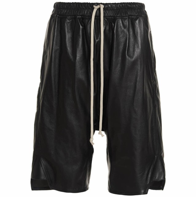 RICK OWENS リック オウエンス Black Basket’ bermuda shorts ショーツ メンズ 秋冬2022 RU02B2383LLP09 【関税・送料無料】【ラッピン