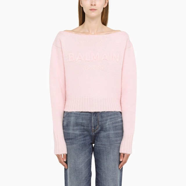 BALMAIN バルマン Pink トップス レディース 秋冬2022 YF1KA022KC26/L_BALMA-4AO 【関税・送料無料】【ラッピング無料】 ff