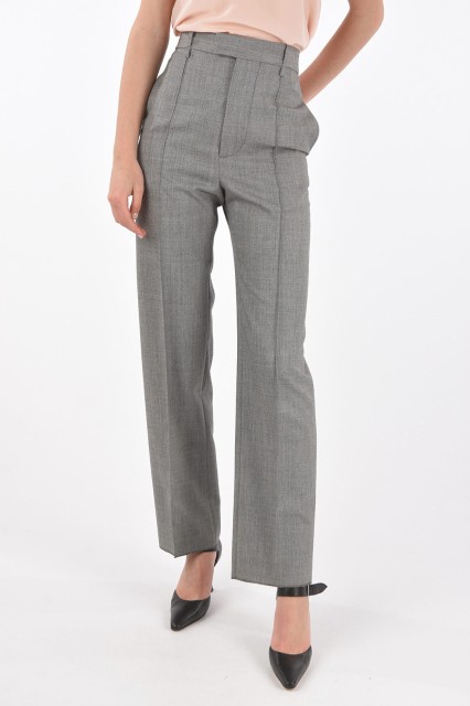 SUPER BLOND スーパーブロンド Gray パンツ BV PANTSGC レディース FRONT PLEATED TWILL WOOL PANTS 【関税・送料無料】【ラッピング無料