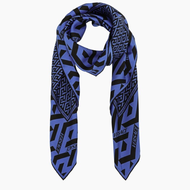 VERSACE ヴェルサーチ Blue ファッション小物 レディース 秋冬2022 10016001A04604/L_VERSA-5B640 【関税・送料無料】【ラッピング無料】