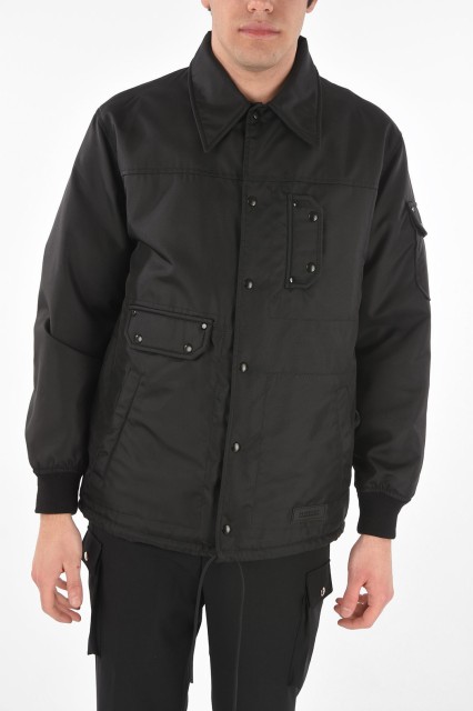 GIVENCHY ジバンシィ Black ジャケット BM00M5134L001 メンズ MULTIPOCKET PADDED JACKET WITH DRAWSTRING 【関税・送料無料】【ラッピン