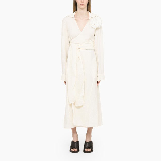 JIL SANDER ジルサンダー Beige ドレス レディース 春夏2022 JSPU501905WU330800/K_JILSA-104 【関税・送料無料】【ラッピング無料】 ff