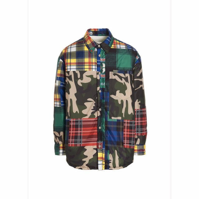 KHRISJOY クリスジョイ Multicolor Check Camou down jacket ジャケット メンズ 秋冬2022 CFPM007NONPCHCAM1 【関税・送料無料】【ラッピ