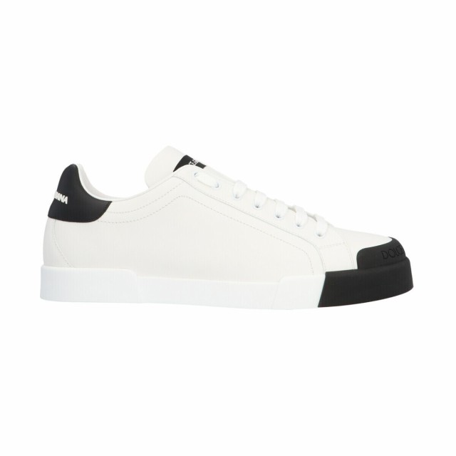 DOLCE＆GABBANA ドルチェ＆ガッバーナ White/Black Portofino sneakers スニーカー メンズ 秋冬2022 CS1802AW11389697 【関税・送料無料