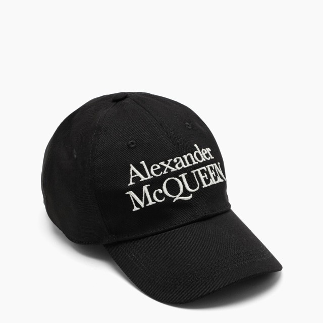 ALEXANDER MCQUEEN アレキサンダー マックイーン Black 帽子 メンズ 春夏2022 6886584105Q/K_ALEXQ-1078 【関税・送料無料】【ラッピング